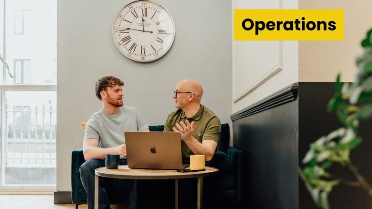 Callum and Gareth Healey of Agents of Change reviewing agency operations
