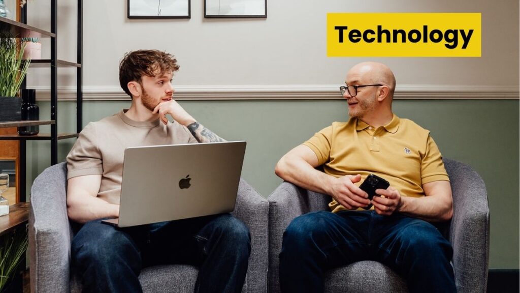 Callum and Gareth Healey of Agents of Change discussing agency technology and AI